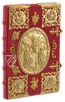 Goldenes Buch von Pfäfers – Akademische Druck- u. Verlagsanstalt (ADEVA) – Cod. Fabariensis 2 – Stiftsarchiv St. Gallen (St. Gall, Schweiz)