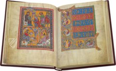 Goslarer Evangeliar – Akademische Druck- u. Verlagsanstalt (ADEVA) – Hs. B 4387 – Stadtarchiv Goslar (Goslar, Deutschland) Goslarer Evangeliar – Akademische Druck- u. Verlagsanstalt (ADEVA) – Hs. B 4387 – Stadtarchiv Goslar (Goslar, Deutschland)