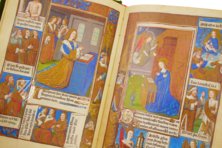 Grandes Heures de Rouen – Orbis Mediaevalis – Ms. Leber 155 – Bibliothèque Jacques Villon (Rouen, Frankreich)