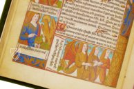 Grandes Heures de Rouen – Orbis Mediaevalis – Ms. Leber 155 – Bibliothèque municipale et patrimoniale Villon (Rouen, Frankreich)