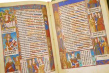 Grandes Heures de Rouen – Orbis Mediaevalis – Ms. Leber 155 – Bibliothèque municipale et patrimoniale Villon (Rouen, Frankreich)