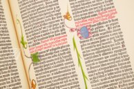 Gutenberg-Bibel - 42 zeilige Bibel – Inc. 66 – Biblioteca Pública del Estado (Burgos, Spanien) Faksimile