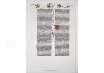 Gutenberg-Bibel - 42zeilige Bibel – Inc. 66 – Biblioteca Pública del Estado (Burgos, Spanien) Faksimile