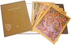 Hamza-Nama – Akademische Druck- u. Verlagsanstalt (ADEVA) – BI 8770 – Österreichisches Museum für angewandte Kunst (Wien, Österreich)