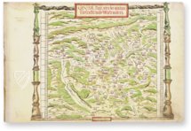 Heinrich Schweickher: Atlas von Württemberg 1575 – Cod. Hist. 4° 102 Faksimile