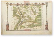 Heinrich Schweickher: Atlas von Württemberg 1575 – Cod. Hist. 4° 102 Faksimile