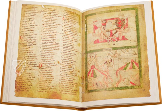 Heinrich von Veldeke - Eneas-Roman – Reichert Verlag – Ms. germ. fol. 282 – Staatsbibliothek zu Berlin (Berlin, Deutschland)