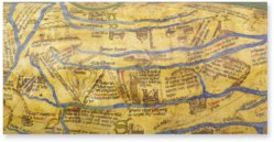Hereford-Karte: Mappa Mundi – The Folio Society – Hereford Cathedral (Hereford, Vereinigtes Königreich)
