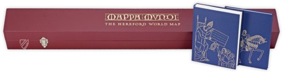 Hereford-Karte: Mappa Mundi – The Folio Society – Hereford Cathedral (Hereford, Vereinigtes Königreich)