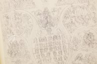 Hortus Deliciarum – Originalmanuskript verloren Hortus Deliciarum – Originalmanuskript verloren Faksimile