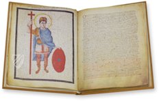 Hrabanus Maurus - Liber de laudibus sanctae Crucis – Akademische Druck- u. Verlagsanstalt (ADEVA) – Cod. Vindob. 652 – Österreichische Nationalbibliothek (Wien, Österreich)