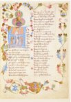 Hugo von Montfort - Gedichte und Lieder – Cod. Pal. Germ. 329 – Universitätsbibliothek Heidelberg (Heidelberg, Deutschland) Faksimile