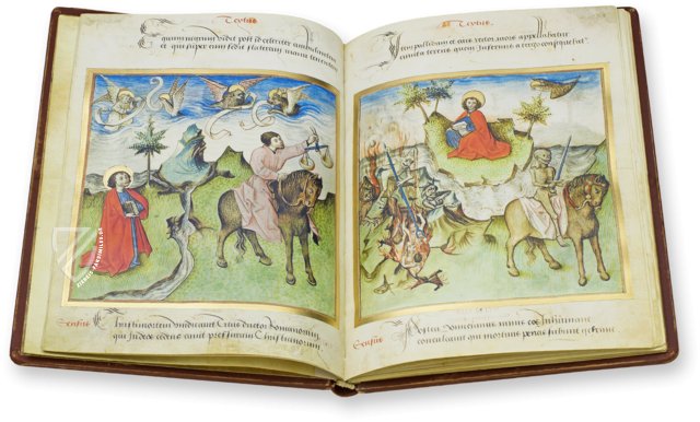 Illustrierte Apokalypse von Lyon – Orbis Mediaevalis – ms. 0439 – Bibliothèque municipale de Lyon (Lyon, Frankreich)