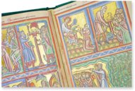 Illustrierte Bibel von Den Haag – Orbis Mediaevalis – KB, 76 F5
 – Koninklijke Bibliotheek den Haag (Den Haag, Niederlande)