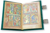 Illustrierte Bibel von Den Haag – Orbis Mediaevalis – MS 76 F5
 – Koninklijke Bibliotheek Den Haag (Den Haag, Niederlande)