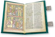 Illustrierte Bibel von Den Haag – Orbis Mediaevalis – MS 76 F5
 – Koninklijke Bibliotheek Den Haag (Den Haag, Niederlande)