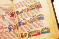 Jenaer Martyrologium – Belser Verlag – Ms. Bos. q. 3|Fragm. oS 17.2|Fragment 21 a/b – Thüringer Universitäts- und Landesbibliothek (Jena, Deutschland)