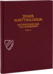 Jenaer Martyrologium – Belser Verlag – Ms. Bos. q. 3 – Thüringer Universitäts- und Landesbibliothek Jena (Jena, Deutschlan)