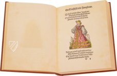 Jost Amman: Frauentrachtenbuch – Insel-Verlag Anton Kippenberger – Forschungsbibliothek Gotha (Erfurt, Deutschland)