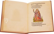 Jost Amman: Frauentrachtenbuch – Insel-Verlag Anton Kippenberger – Forschungsbibliothek Gotha (Erfurt, Deutschland)