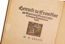 Jost Amman: Frauentrachtenbuch – Insel-Verlag Anton Kippenberger – Forschungsbibliothek Gotha (Erfurt, Deutschland)