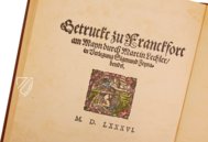 Jost Amman: Frauentrachtenbuch – Insel-Verlag Anton Kippenberger – Forschungsbibliothek Gotha (Erfurt, Deutschland)