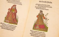 Jost Amman: Frauentrachtenbuch – Insel-Verlag Anton Kippenberger – Forschungsbibliothek Gotha (Erfurt, Deutschland)