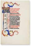 Kalendarium der Diozöse Utrecht – Orbis Pictus – Rps 83/I – Biblioteka Uniwersytecka Mikołaj Kopernik w Toruniu (Toruń, Polen)