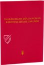 Karlmann-Diplom – Akademische Druck- u. Verlagsanstalt (ADEVA) – AT-KLA 418-B-A 4101 St – Kärntner Landesarchiv (Klangenfurt, Österreich)
