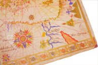 Karte des Mittelmeers – Sorli Ediciones – Vitr. 4-21 – Biblioteca Nacional de España (Madrid, Spanien)