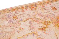 Karte des Mittelmeers – Sorli Ediciones – Vitr. 4-21 – Biblioteca Nacional de España (Madrid, Spanien)