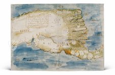 Karte von Costa Rica – Archivo General de Indias (Sevilla, Spanien) Faksimile