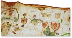 Karte von Juan de la Cosa – Museo Naval (Madrid, Spanien) Faksimile