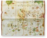 Karte von Juan de la Cosa – Testimonio Compañía Editorial – MN 257 – Museo Naval de Madrid (Madrid, Spanien)