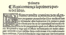 Kompendium des Apothekers – Vicent Garcia Editores – R-4125 – Biblioteca Nacional de España (Madrid, Spanien)