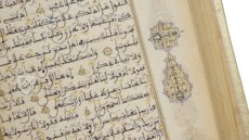 Koran des Muley Zaidan – Testimonio Compañía Editorial – MS Árabe  1340 – Real Biblioteca del Monasterio (San Lorenzo de El Escorial, Spanien)