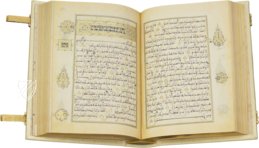 Koran des Muley Zaidan – Testimonio Compañía Editorial – MS Árabe  1340 – Real Biblioteca del Monasterio (San Lorenzo de El Escorial, Spanien)