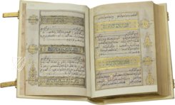 Koran des Muley Zaidan – Testimonio Compañía Editorial – MS Árabe  1340 – Real Biblioteca del Monasterio (San Lorenzo de El Escorial, Spanien)