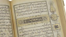 Koran des Muley Zaidan – Testimonio Compañía Editorial – MS Árabe  1340 – Real Biblioteca del Monasterio (San Lorenzo de El Escorial, Spanien)