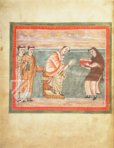Kreuzeslob. Frühmittelalterliche Bildgedichte. Hrabanus Maurus. Reginensis Latinus 124. Faksimile