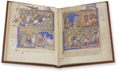 Kreuzritterbibel Ludwigs des Heiligen – Faksimile Verlag – MS M.638|Ms Nouv. Acq. Lat. 2294, fols 2, 3|Ludwig I 6 - 83.MA.55 – The Morgan Library & Museum (New York, USA)