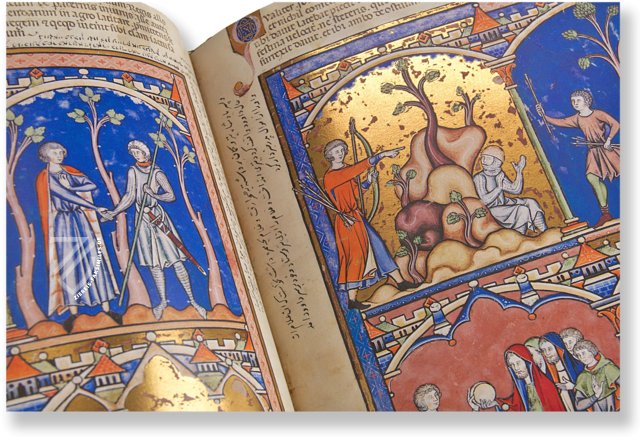 Kreuzritterbibel Ludwigs des Heiligen – Salerno Editrice – MS M.638|Ms Nouv. Acq. Lat. 2294, fols 2, 3|Ludwig I 6 - 83.MA.55 – The Morgan Library & Museum (New York, USA)