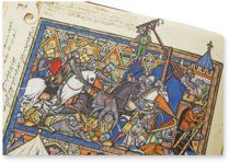 Kreuzritterbibel Ludwigs des Heiligen – Scriptorium – MS M.638|Ms Nouv. Acq. Lat. 2294, fols 2, 3|Ludwig I 6 - 83.MA.55 – The Morgan Library & Museum (New York, USA)