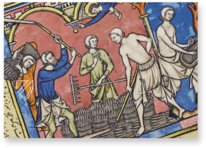 Kreuzritterbibel Ludwigs des Heiligen – Scriptorium – MS M.638|Ms Nouv. Acq. Lat. 2294, fols 2, 3|Ludwig I 6 - 83.MA.55 – The Morgan Library & Museum (New York, USA)