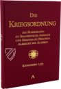 Kriegsordnung des Markgrafen zu Brandenburg Ansbach und Herzog zu Preußen Albrecht des Älteren