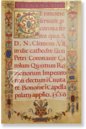 Krönungszeremoniale Kaiser Karls V. – Borg. lat. 420 – Biblioteca Apostolica Vaticana (Vaticanstadt, Vaticanstadt) Faksimile
