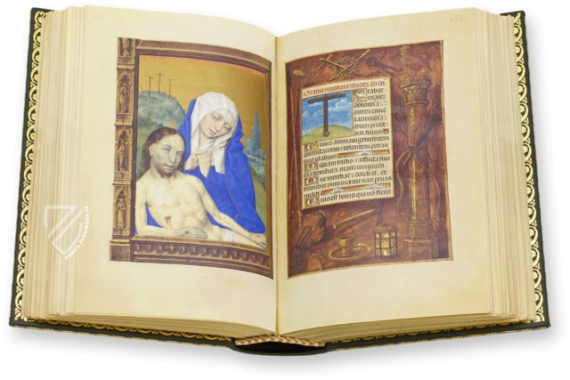 La Flora-Stundenbuch – Ms. I.B.51 – Biblioteca Nazionale "Vittorio Emanuele III" (Neapel, Italien) Faksimile