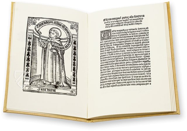 Leben des Heiligen Vincent Ferrer – Vicent Garcia Editores – CF/4-21 – Biblioteca General e Histórica de la Universidad (Valencia, Spanien)