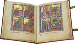 Legenda Aurea - Goldenes Legendarium – Belser Verlag – Vat. lat. 8541 / MS M.360.1-26 / 16930-34 / f2MSA2M21300-37 / 1994.516 – Biblioteca Apostolica Vaticana (Vatikanstadt, Vatikanstadt) / Morgan Library & Museum (New York, USA) / The State Hermita