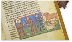 Legenda Maior von San Buenaventura – Ars Magna – Archivo del Convento Franciscano Cardenal Cisneros (Madrid, Spanien) Legenda Maior von San Buenaventura – Ars Magna – Archivo del Convento Franciscano Cardenal Cisneros (Madrid, Spanien)